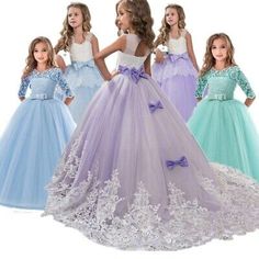 Birthday Dresses For Kids, Girls Birthday Dresses, Gown Christmas, Princess Frocks, Princess Dress Kids, Dresses For Kids, Birthday Girl Dress, Princess Dresses, Girls Birthday