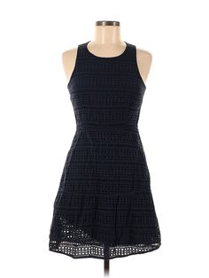 Gap Casual Dress Size: 0 Black Dresses - used. 100% COTTON, Fit & Flare, Mock, Short, Sleeveless | Gap Casual Dress - Fit & Flare: Black Dresses - Used - Size 0 Grid Dress, Black Casual Dress, Gap Fit, Gap Dress, Black Dresses Casual, Black Dresses, Black Casual, Fit & Flare, Casual Dresses For Women