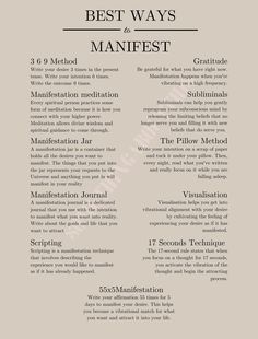 How To Clear Subconscious Mind, Best Ways To Manifest, Best Way To Manifest, Manifestation Printable, Ways To Manifest, Healing Journaling, Manifestation Meditation, Energy Healing Spirituality