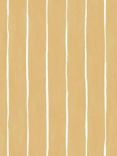 a beige striped wallpaper with white stripes