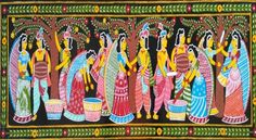 Tikuli Art, Married Women, Married Woman, Cultural Heritage