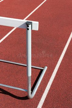 an empty tennis court with red clay and white lines royalty images - image 34978