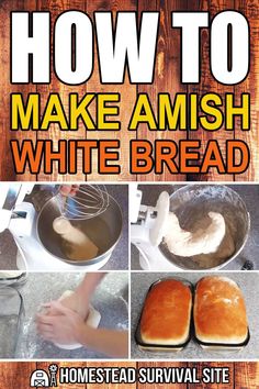 how to make amish white bread