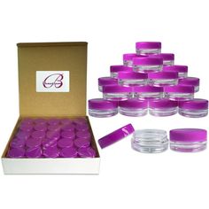 Quantity : 2000 Pieces Jars Type : 3 Gram Lid Jar | Dimensions : Outer - 1.16in x 0.56in / Inner - 0.87in x 0.30in | This listing is for 2000 Pieces complete jar (Include 50 Lids and 50 Bottom) | "Brand New" made of high quality acrylic, resistant to breaking and warping from heat | This is 3 Gram or 3 ML BPA Free Jar | Perfect for storing makeup, eye shadows, lotions lip balms, creams, jewelry, medicine and more | Best Quality Guarantee, we offer one year warranty 100% money back guarantee | Hi Diy Lip Gloss, Makeup Samples, Clear Jars, Diy Lips, Lip Gloss Tubes, Cream Makeup, Lip Balms, Cream Lotion, Jar Lids