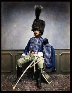 Napoleon’s Grande Armée veteran - Monsieur Moret of the second regiment, served 1814-1815 Napoleonic Wars, The Vintage, Color