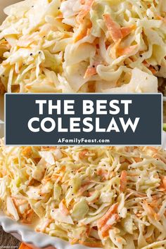 the best coleslaw recipe ever