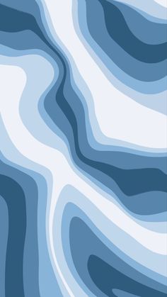 an abstract blue and white background with wavy lines