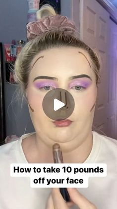 Facial Contouring Makeup, Face Contouring Tutorial, Contour For Round Face, Conturing Makeup, Square Face Makeup, How To Contour Your Face, Contouring For Beginners, Face Contouring Makeup, Contour Tutorial