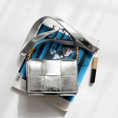 Free U.S. shipping. Style:  , color:Silver, suite for season：Spring, Summer, Autumn ，Date, Party, Travel, Material Genuine Leather, Silver Metallic Woven Leather Small Handbags Crossbody Flap Square Purse Silver Bag Outfit Metallic, Cross Body Bag Outfit, Lv Design, Silver Handbags, Silver Crossbody Bag, Crossbody Bag Outfit, Grey Handbag, Purse Aesthetic, Gray Purse