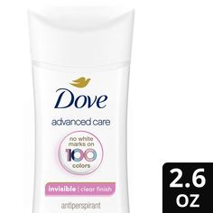 Looking for an invisible antiperspirant deodorant that leaves skin beautifully soft and resilient? Meet Dove Advanced Care Clear Finish Antiperspirant Deodorant Stick, the antiperspirant that doesn’t stain clothes and helps repair your underarm skin barrier from shaving with every use. Embrace the uplifting scent of sparkling pineapple, juicy pear and delicate rose as you go about your day. Dove’s Advanced Care antiperspirant deodorant range is formulated with innovative Pro-Ceramide Technology, Stain Clothes, Dove Beauty, Deodorant Stick, Foaming Face Wash, Rose Fragrance, Antiperspirant Deodorant, Deodorant Spray, Fresh Fragrances, Antiperspirant