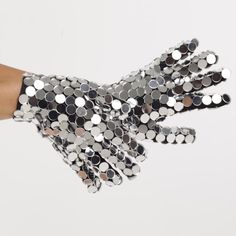 Mirror Suit Transformer Disco ball bodysuit gloves Silver Sequin Bodysuit, Mirror Ball Outfit, Outfit For Meeting, Mirrorball Outfit, Outfit Carnaval, Disco Ball Costume, Mirror Suit, Dance Mirror, Mirror Costume