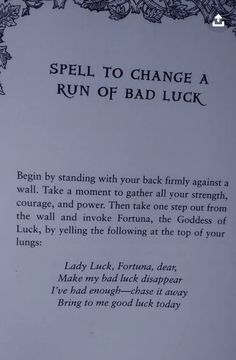 Good Luck Spells, Missing Quotes, Spells For Beginners, Luck Spells, Witch Spirituality, Magic Spell Book, Under Your Spell, Magick Spells, Wiccan Spell Book