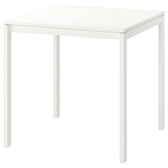 a white table on a white background with no one at it's top or legs