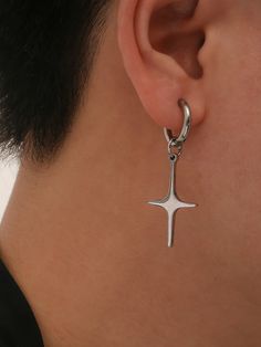 Mens Pearcing, Men Star Earrings, Mens Jewelry Earrings, Mens Earrings Silver, Men’s Dangle Earring, Men’s Earings, Men Silver Earrings, Men Dangle Earring, Men Earings Piercings