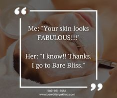 We’ve got the secret to radiant, glowing skin that turns heads—our targeted treatments and professional products are designed to make YOU shine. 🌟 Let us help you bring out your natural beauty. When your skin glows, your confidence shows! 509-961-6555 #radiantskin #healthyskin #resultsdrivenskincare #freshface #skincareprofessional #skincareyakima #glowingskin #skincareroutine #barebliss #skincarestudio #loveyourskin #yakimaskincare #beauty #esthetician #vibrantskin #skincare Beauty Esthetician, Esthetician, The Secret, Natural Beauty, Your Skin, Confidence