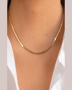 Zoe Lev Jewelry necklace     Necklace length: approx. 17 inches     14karat yellow gold    Adjustable length    Made in USA Elegant 16 Inch Snake Chain Necklace, 16 Inch Yellow Gold Plated Chain Necklace, 14k Gold Necklace 16 Inch Length, Classic Yellow Gold Herringbone Necklace With Clavicle Chain, 14k Gold Delicate Herringbone Necklace, Elegant 14k Gold Herringbone Necklace With Adjustable Chain, 14k Gold Herringbone Necklace With Delicate Chain, 14k Yellow Gold Herringbone Necklace With Adjustable Chain, Minimalist 14k Yellow Gold Herringbone Necklace