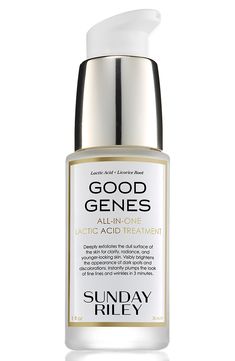 Sunday Riley Good Genes, Best Face Serum, Exfoliating Face, Good Genes, Sunday Riley, Baking Soda Shampoo, Moisturizer For Oily Skin, Lactic Acid