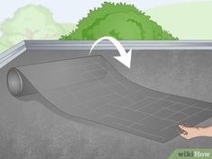 how to install a flat roof with pictures wikihow