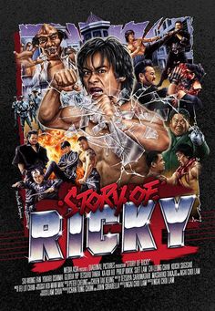 the dvd cover for street fighter rocky