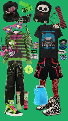 Scene Boy Outfits, Scene Queen Outfit, Cryptidcore Outfit, Scene Boy, Concert Attire, Silly Clothes, Scene Boys, Angel S