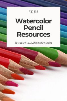 Watercolour Pencil Tutorials for Beginners Watercolor Pencil Art Tutorials, Watercolor Tips, Watercolor Pencil, Sketches Tutorial, Step By Step Painting, Watercolor Sketch