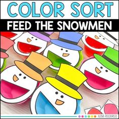 color sort feed the snowmen