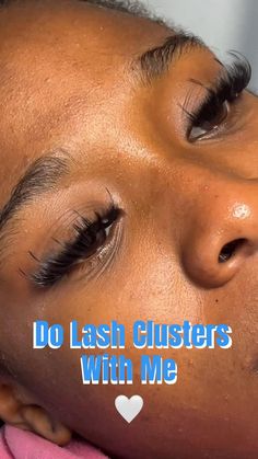 Beginner Lash Tech Wispy Doll Eye Lash Clusters Wispy Doll Eye, Eye Lash Clusters, Doll Eye Lash, Beginner Lash Tech, Eyelash Technician, Cluster Eyelashes, Lash Clusters, Lash Tech, Eye Lash Packaging