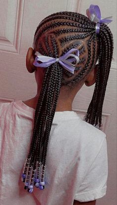 Daughter Hairstyles Braids, Black Daughter Hairstyles, Baby Girl Hairstyles Curly, Short Hair Twist Styles, Hair Braid Patterns, Kids Curly Hairstyles