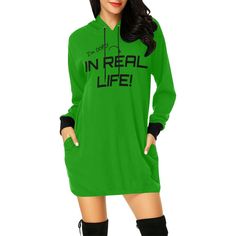 You simply cannot go wrong with a hoodie dress......Casual and sexy. Comfy yet stylish.... Featuring a soft fabric and an oversized fit, this hoodie dress can match with thigh boots for a modern look that is perfect for many occasions. • 195g/㎡. Made from 100% polyester.• Oversized silhouette with a hood, deep pockets and long sleeves.• Double-needle hemmed sleeves and bottom.• Machine wash cold. The print on garment body is unable to fade. Available Size: XS,S,M,L,XL,XXLNote: There might be ±5% Hooded Sweater Dress For Fall, Casual Hooded Sweater Dress For Fall, Casual Hooded Sweater Dress For Winter, Casual Hoodie Sweatshirt Dress For Winter, Hooded Sweatshirt Dress With Drawstring Hood, Casual Hooded Sweatshirt Dress With Drawstring, Casual Cotton Sweatshirt Dress With Drawstring Hood, Oversized Hooded Sweatshirt Dress, Oversized Hooded Sweatshirt Dress Casual