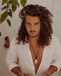 Challenger Wavy Hair Men, Curls For Long Hair, Haircuts For Wavy Hair, Medium Long Hair, Long Straight Hair, Long Wavy Hair