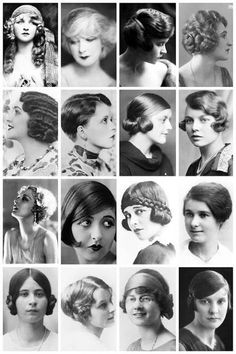 Hair styles through the years ... 1920s 1920s Hair Styles For Long Hair, 20s Short Hairstyles, 20s Hairstyles Short, 1920s Womens Hair, 1920s Hair Long, 1920s Flapper Hair, 20s Hairstyle, 1920s Hair Short, Twenties Hair