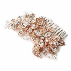 Gorgeous Hair Piece That I Never Wore. Still In Package. About 3.5x2 Inches Gold Hair Piece Wedding, Gold Wedding Hair Piece, Rose Gold Hair Piece, Floral Bridal Comb, Rose Gold Hair Accessories, Gold Hair Piece, Gold Bridal Hair Comb, Hair Piece Wedding, Gold Hair Accessories