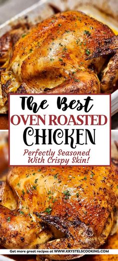 the best oven roasted chicken ever