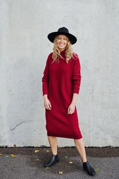 "Utah dress, Alpaca wool soft dress, Knitted red dress, Winter wool dress, Long knitted dress, Turtleneck dress, Loose fit wool dress Making time - 15 days (every knit is hand knitted * Name: Utah dress * Handmade * Colour: TOMATO 3900 * 100 % alpaca wool * Loose fit dress * Non allergic alpaca yarn * Length of the dress: 105 cm * Length of the sleeves: 65 cm The model is 178 cm height and is wearing size S (width of the dress in size S - 120 cm). Choose your size (your body measurements) : Size Red Ribbed Sweater Dress For Fall, Red Knit Winter Dress, Red Ribbed Sweater Dress For Winter, Red Knit Dress For Fall, Red Ribbed Winter Dress, Ribbed Red Winter Dress, Ribbed Red Dress For Winter, Red Ribbed Long Sleeve Dress, Red Knitted Sweater Dress