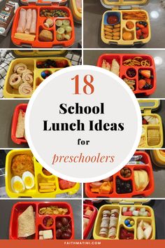 school lunch ideas for preschoolers