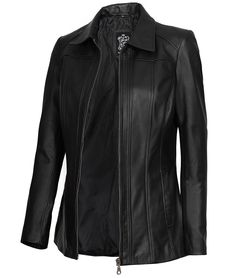 Black Shirt Collar 3/4 Length Leather Coat For Women
Step into timeless elegance with our Black Shirt Collar 3/4 Length Leather Coat for Women. Exquisitely crafted, this coat seamlessly combines classic style with modern flair. The shirt collar design adds sophistication, while the 3/4 length provides versatility for any occasion. Made from real leather, it offers both warmth and durability. Whether you're dressing up for a formal event or adding a touch of luxury to your everyday look, this coa Classic Long Sleeve Leather Jacket With Concealed Placket, Timeless Black Long Sleeve Outerwear, Elegant Leather Jacket For Winter, Classic Black Long Sleeve Leather Jacket, Elegant Long-sleeve Leather Jacket For Business, Elegant Long Sleeve Leather Jacket For Business, Elegant Long Sleeve Leather Jacket, Elegant Leather Jacket For Business, Classic Black Long Leather Jacket