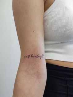 a woman's arm with a tattoo that reads, one of the most beautiful