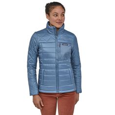 W's Radalie Jacket, Fitted Long Sleeve Outerwear For Outdoor, Fitted Outerwear With Zipper For Outdoor Activities, Fitted Outerwear For Outdoor Activities In Fall, Fitted Long Sleeve Quilted Jacket For Outdoor, Casual Fitted Outerwear For Outdoor Activities, Fitted Long Sleeve Puffer Jacket For Outdoor Activities, Exposed Zipper, Princess Seam, Black Friday Deals