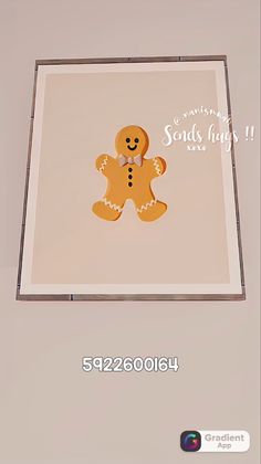 an image of a card with a ginger on it