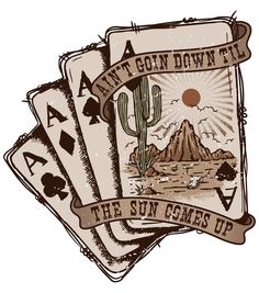 Playing Card Tattoos, Goin Down, Vintage Baseball Caps, Playing Cards Design, Cap Decorations, Card Tattoo, Cactus Design, Diy Vinyl, Diy Patches