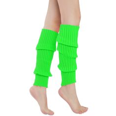 PRICES MAY VARY. MATERIAL: These knit leg warmers are made of acrylic elastic fibers with knit crocheted vertical lines design, stretchy and delicate, give you the right amount of warm and slouch Easy Matching: Wear these leg warmers with boots, sneakers, skirts or wear over your leggings tights for a highly fashionable appeal. These soft knit leg warmers are great for adding a layered look to your daily style. Help keep your legs warm and comfortable in cold weather. Can wear making leg warmer straight on legs also can wear as heel leg warmer. A must-have fashion accessory for every wardrobe ONE SIZE: Length: 45cm/17.7 inch and Width 8.5cm/3.5 inch, can be pulled up to the thigh or piled below the knee as you like Assists in retaining body heat close to the legs in addition to blocking ou Leg Warmers With Boots, Kawaii Leg Warmers, Style Help, Lines Design, Knit Leg Warmers, Leg Warmer, Make Stuff, Sports Party, Vertical Lines