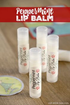 Lip Balm Labels Printable Free, Lip Balm Labels Template Free, Diy Peppermint Lip Balm, Lip Balm Tube Labels, Lip Balm Labels Template, Lip Balm Containers