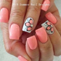 Summer nail designs, cute summer nails, beach nail art, tropical nail designs, bright summer nails, floral nail designs, neon summer nails, palm tree nail art, vacation nail designs, sunset nail art, watermelon nail designs, shellac summer nails, mermaid nail art, pineapple nail designs, ombre summer nails, nautical nail art, flamingo nail designs, lemon nail art, ice cream nail designs, pastel summer nails, seashell nail art, vacation-inspired nail designs, rainbow summer nails, Summer Nail Design Ideas, Cute Summer Nail Designs, Summer Nail Art, Nail Art Designs Summer, Cute Summer Nails, Nail Design Ideas, Spring Nail Art, Ideas Nails