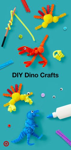 diy dino crafts for kids to make