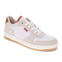 White Cement, Casual Lace, Cement, Levi's, Vegan Leather, Shoes Sneakers, Target, Size 7, Drive