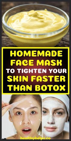 Tightening Face Mask, Face Mask Ingredients, Cut Crease Makeup Tutorial, Homemade Face Mask, Glowing Skin Mask, At Home Face Mask, Homemade Face Masks, Homemade Face