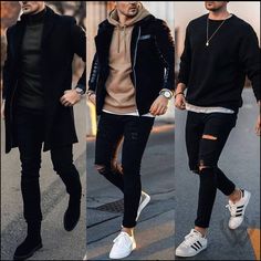 Mens Fall Outfits, Outfit Hombre, Men Fashion Casual Shirts, Fall Outfits Men, Street Style Outfits Men, Mens Casual Dress Outfits, Men Stylish Dress