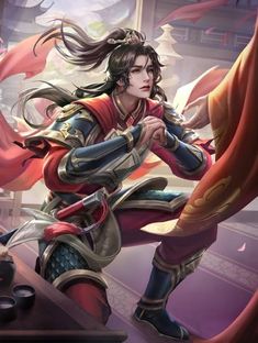 Dynasty Warriors, Chinese Characters, Art Appreciation, Character Inspiration, Digital Art, Zelda Characters