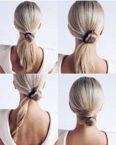 23 Super Easy Updos for Busy Women | StayGlam, #hairstyles, #hair, #haircuts, #style Celebrity Wedding Hair, Bride Hairstyles Updo, Easy Homecoming Hairstyles, Soft Updo, Low Updo, Wedding Hairstyles Tutorial, Fesyen Rambut, Unusual Wedding, Bun Tutorial