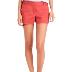 Nwt Brand New With Tags In Perfect Condition Brand: J Crew Size: 4 Measurements [ Approx ]: Length 13in, Hips 14in, Front Rise 9in, Back Rise 15in Bright Samon Peach Color Functional Pockets Bermuda Chino Shorts Pink Bottoms With Short Inseam For Workwear, Fitted Pink Shorts For Workwear, Fitted Pink Shorts For Work, Peach Short Bottoms For Spring, Peach Short Bottoms For Summer, Peach Short-length Bottoms For Spring, Peach Shorts For Spring, Peach Short Length Bottoms, Spring Peach Short Bottoms